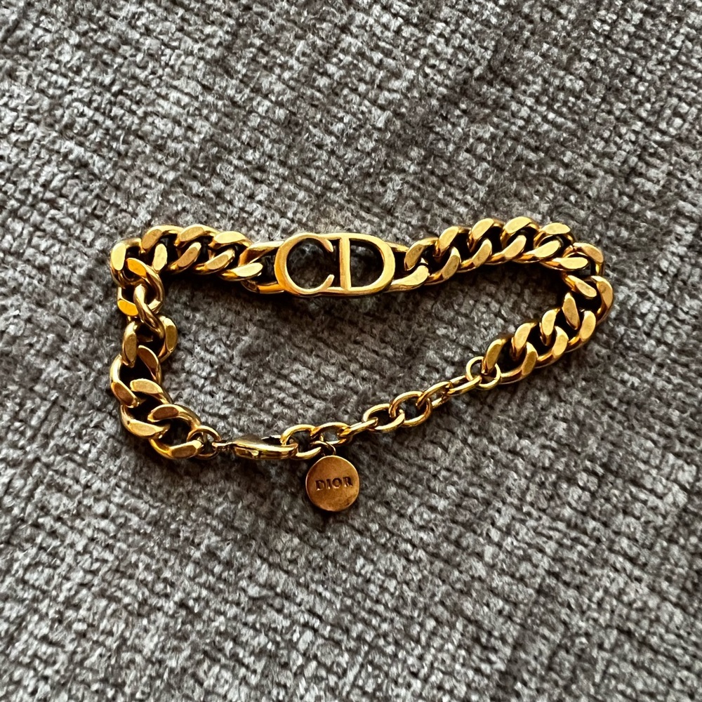 CD gold bracelet
